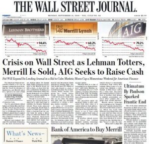 WSJ Headline 20080915