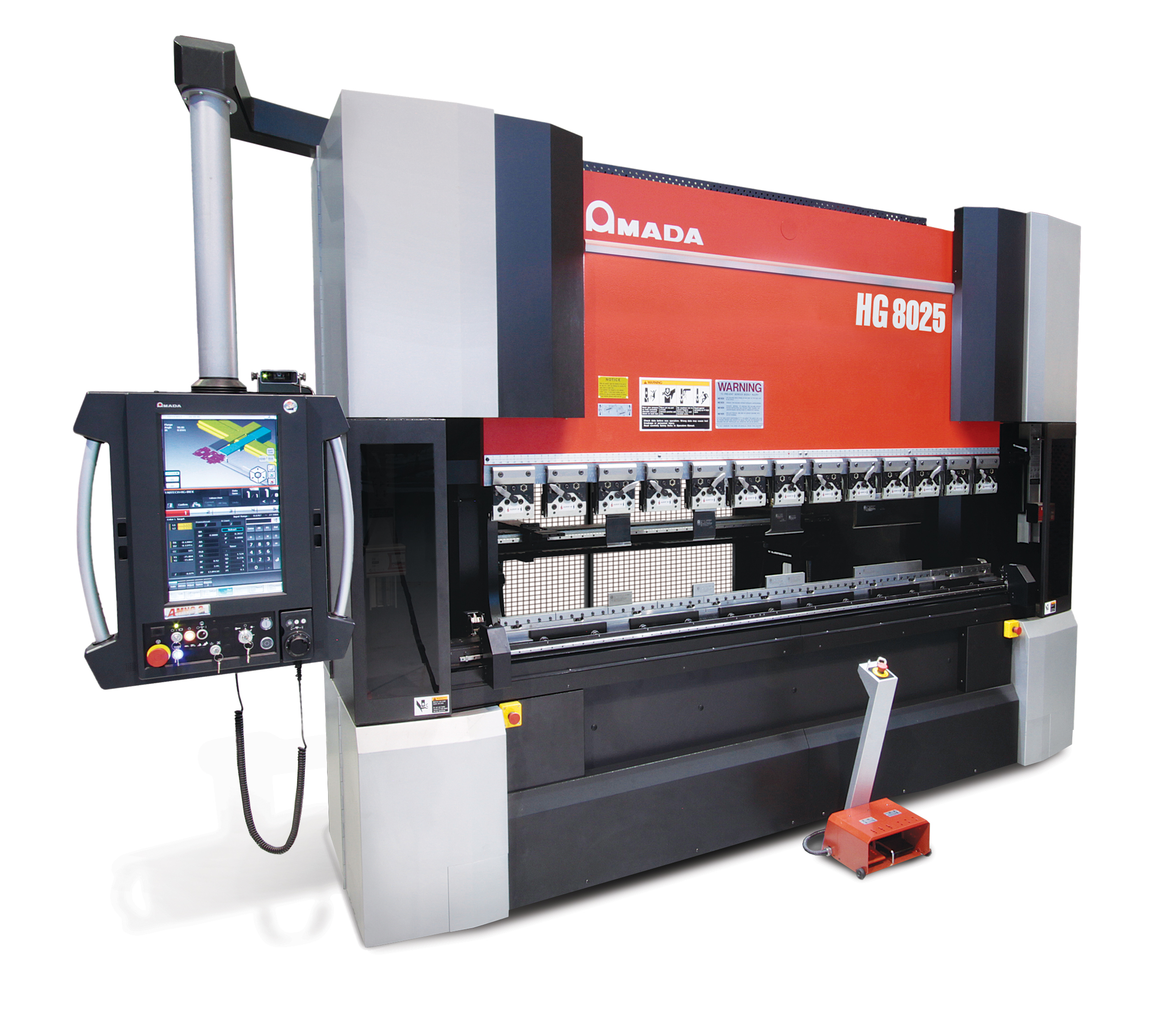 HG_8025 10' Press Brake with Automatic Tool Changer
