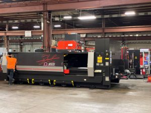 New 9K Amada Laser being installed