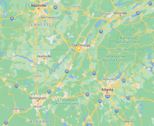 Map Chattanooga