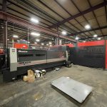 Installation of New 9K Amada fiber laser and automatic sheet metal loader.