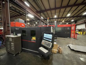 New Amada 9K Fiber laser being implemented at Metalworking Solutions