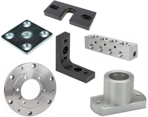 Sample machined parts from Metalworking Solutions